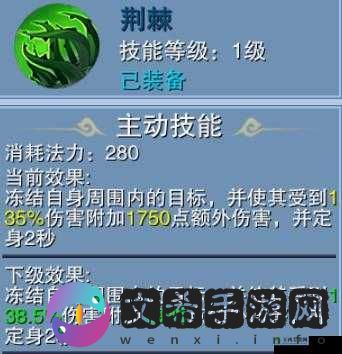 幻灵仙域天师技能分析介绍