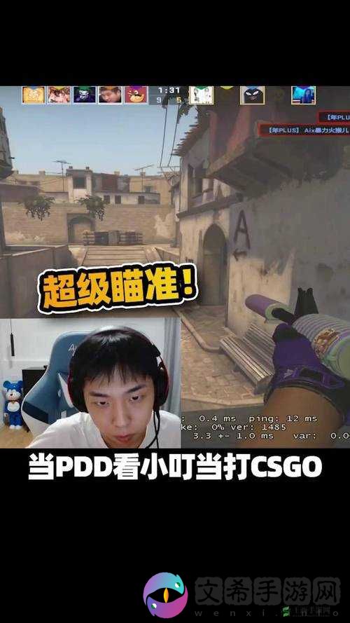 PDD 碰到暴躁妹子 CSGO 直播趣事引发网友热议